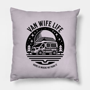 Van Wife Life Pillow