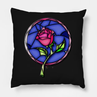 Enchanted Rose Pillow