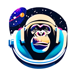 Chimpanzee Astronaut 9 T-Shirt