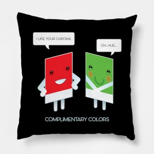 Funny Complimentary Colors Pillow