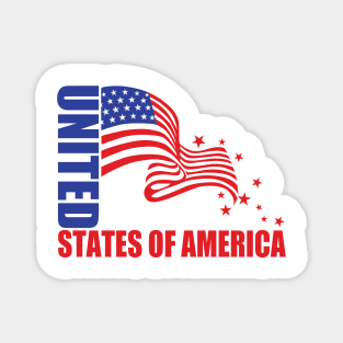 UNITED STATES OF AMERICA Magnet