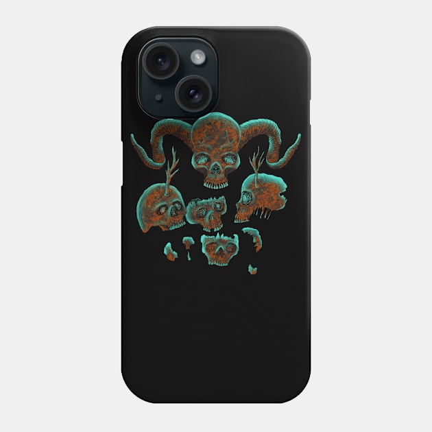 Skull T-Shirt Phone Case by ArtDigitalWings