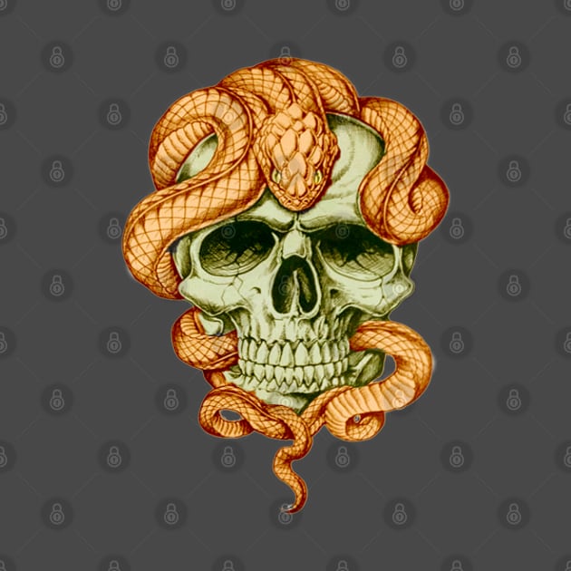 Snake and Skull by NerdsbyLeo