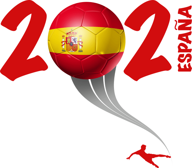 Spain Euro Soccer 2021 Kids T-Shirt by DesignOfNations