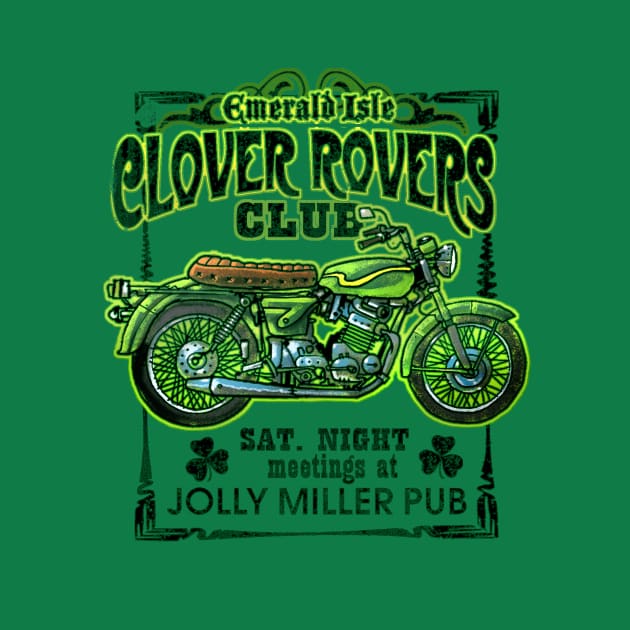 CLOVER ROVER by teepublickalt69