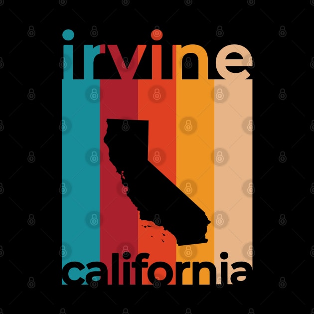 Irvine California Retro by easytees