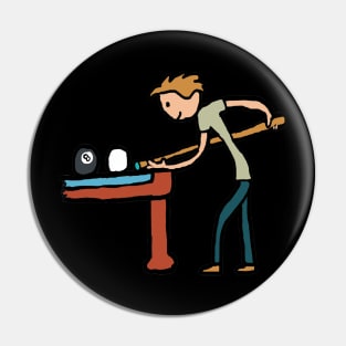 Eight Ball Pool Pin