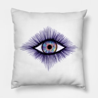 It is the eye that knows it all Pillow