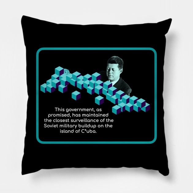 The C*uban Missile Crisis Pillow by MnemoGlyph