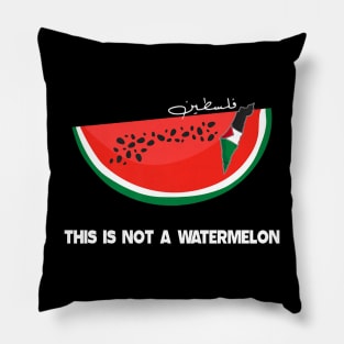 This Is Not A Watermelon - palestine watermelon Pillow