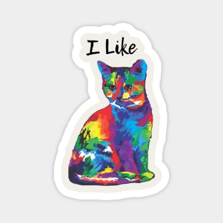 I Like Kitties Magnet