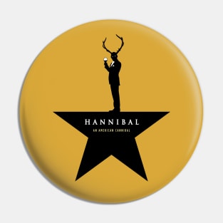 HANNIBAL: An American Cannibal (black Wendigo) Pin