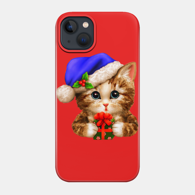 Christmas kitty - Christmas - Phone Case