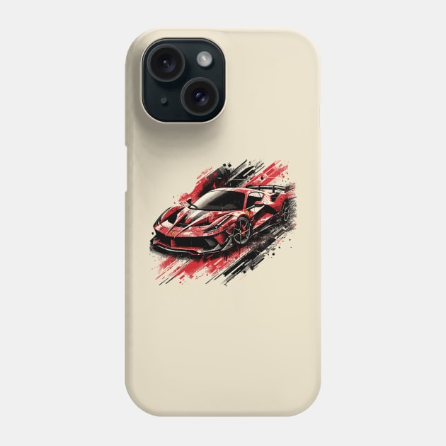 Ferrari F8 Phone Case by Vehicles-Art