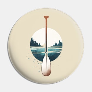 Paddle Boarding Life Pin