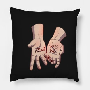 Hello - Good Bye Pillow