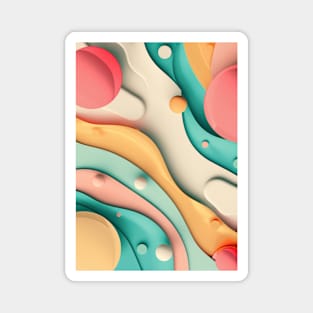 Color Swirl Harmony Magnet