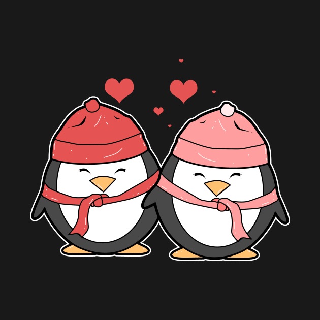 Penguin Love by Imutobi