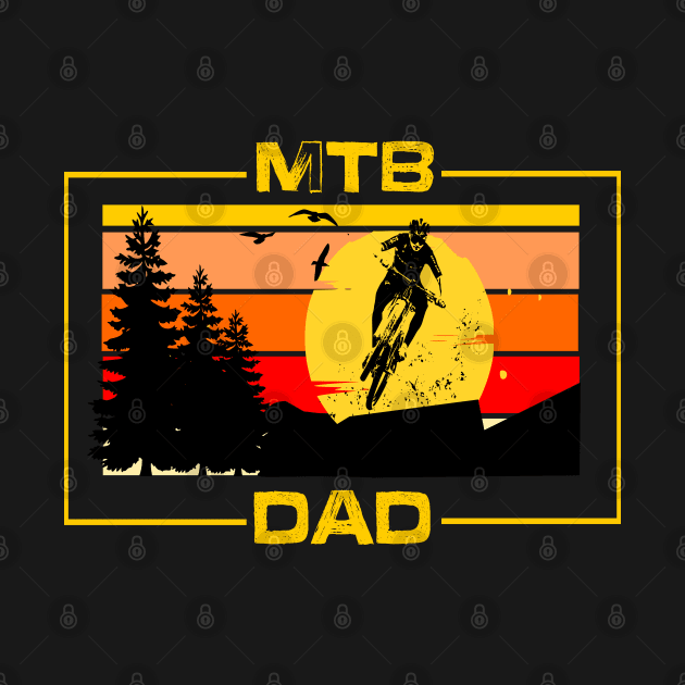 MTB Papa / Biking Dad Vintage by vintagejoa