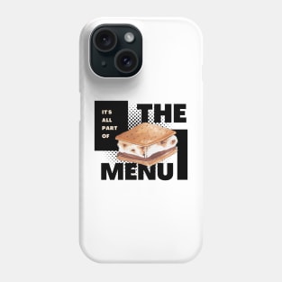 All part of the menu movie Phone Case