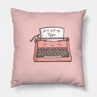 Just my type! Pillow