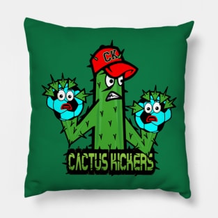 Cactusball: Cactus Kickers Pillow