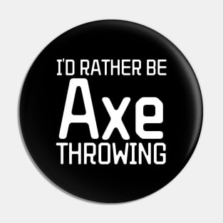 Axe Throwing Pin