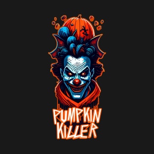 Pumpkin Killer clown of Halloween T-Shirt