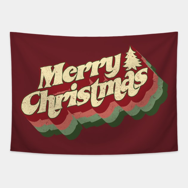 Christmas Vintage Tapestry by BOEC Gear