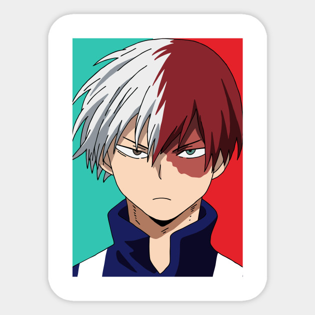 Shoto Todoroki Todoroki Shouto Sticker Teepublic Uk