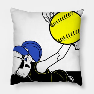 Fastpitch girl 2 Pillow