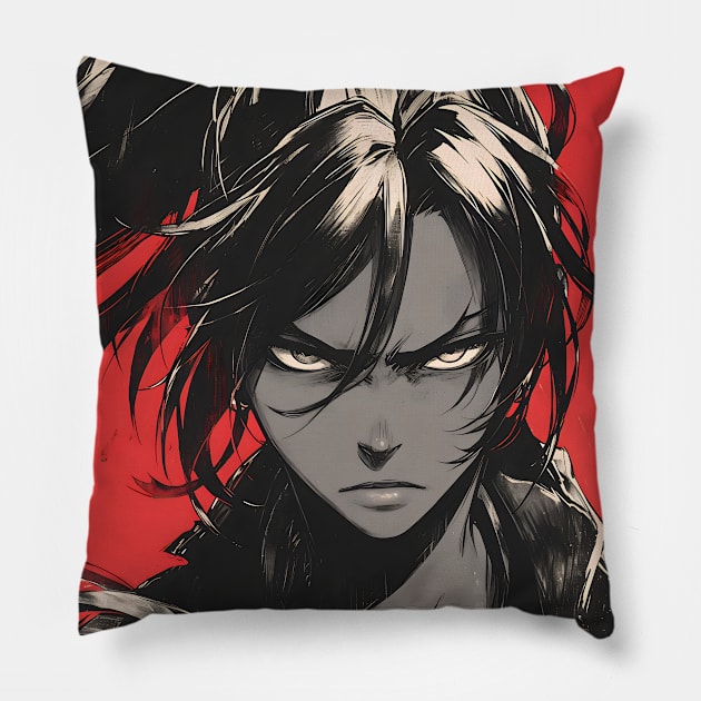 Soul Reapers' Chronicles: Supernatural Anime Manga Adventure Pillow by insaneLEDP