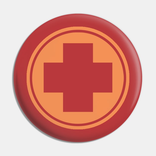 Team Fortress 2 - Red Medic Emblem Pin by Reds94