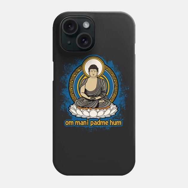 Buddha Dhyana Mudra Phone Case by RadStar