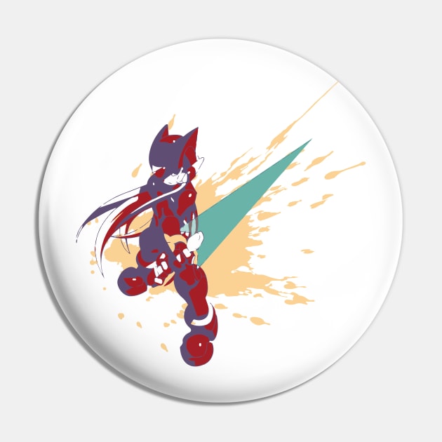 Red Hero Pin by DoubleZero_24