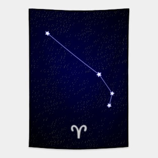 Aries constellation Tapestry