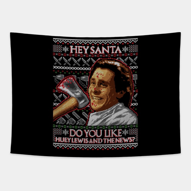 American Santa Tapestry by Punksthetic