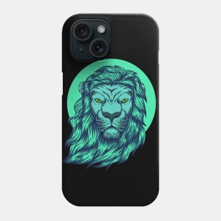 Green Lion Phone Case