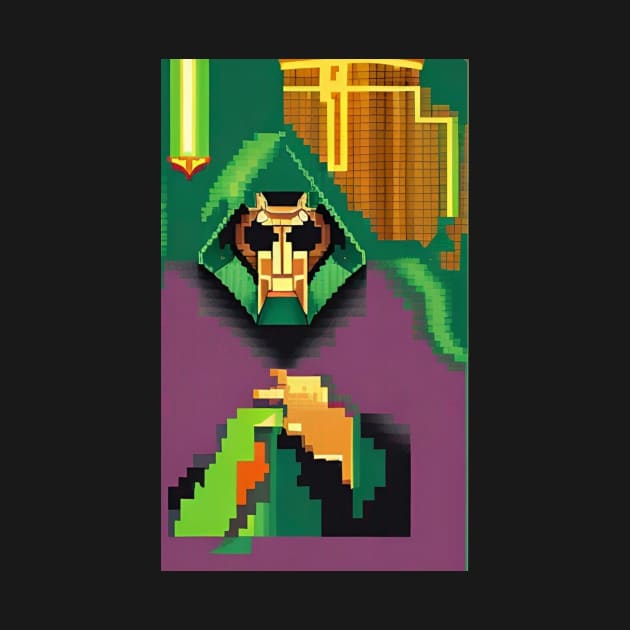 8-bit Doctor Doom by Doctor Doom's Generic Latverian Storefront