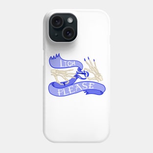 Lich Please Phone Case