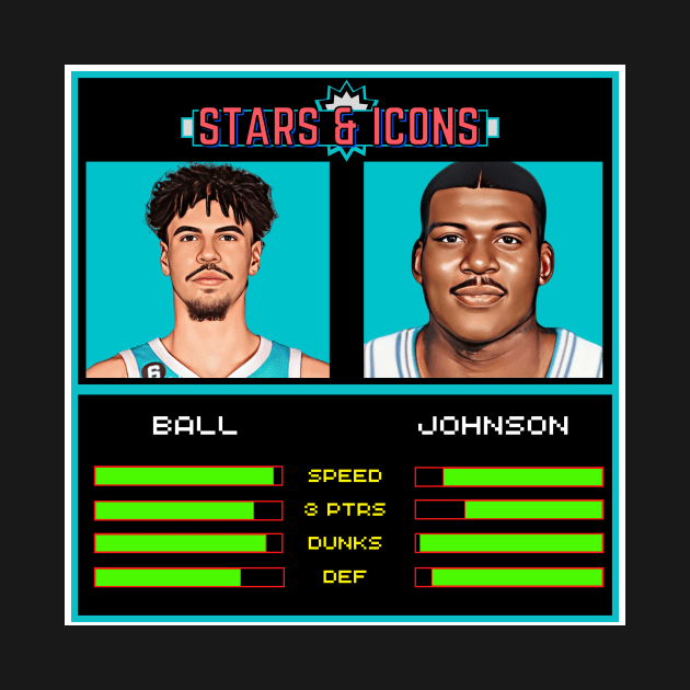 Ball & Johnson - NBA Jam “Stars & Icons” Edition by M.I.M.P.