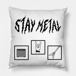 metal music Pillow