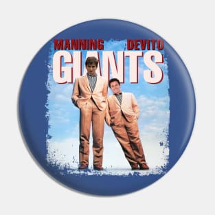 Giant Twins Pin