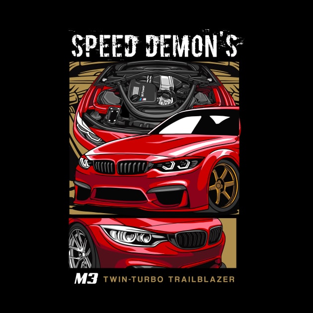 Speed Demon's M3 F80 by Harrisaputra