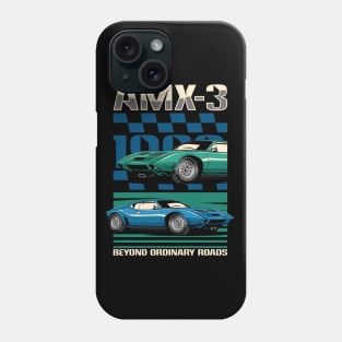 1969 AMC AMX/3 Racing Car Phone Case