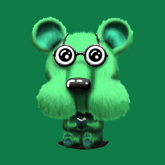 Green smart animal by Zlat