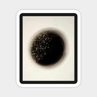 Black Hole Art Print Magnet