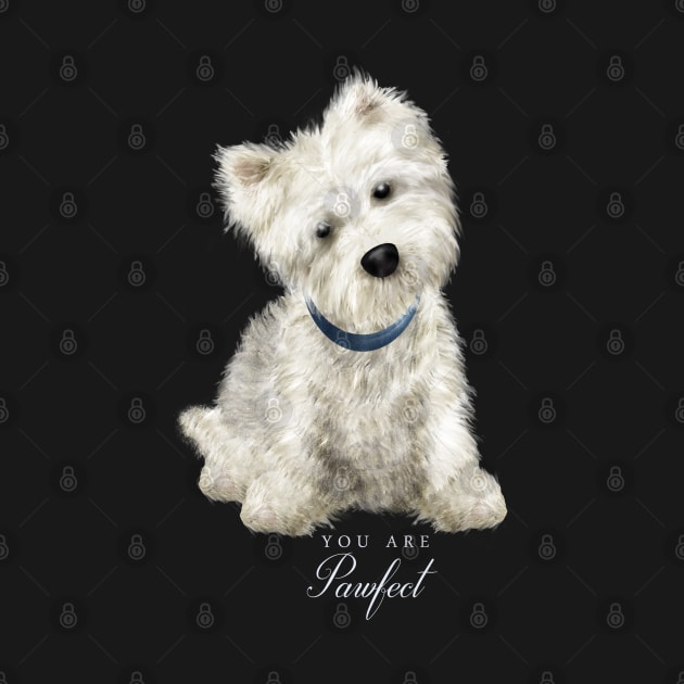 Sweet Pawfect Westie by Lucia