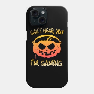 Funny Halloween Pumpkin Gamer Gift Phone Case