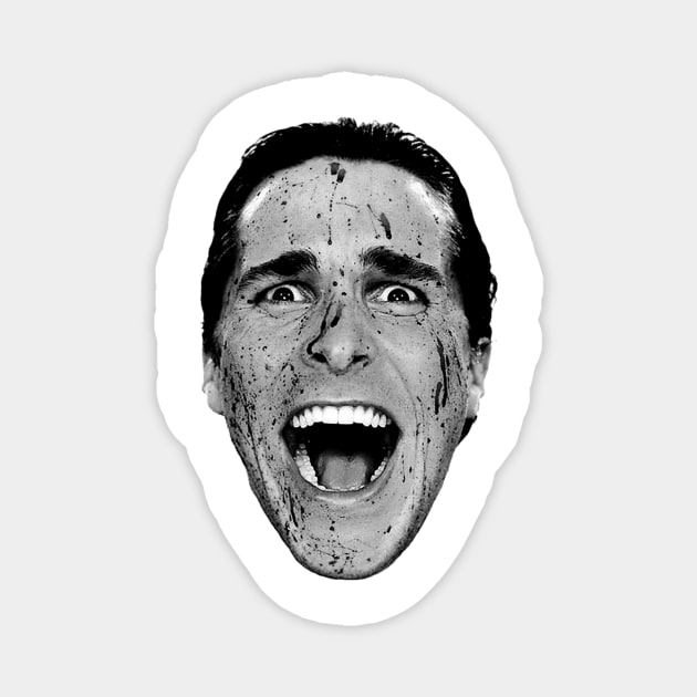 American Psycho I (High Definition, Monochrome). Magnet by HortusMornsEst